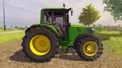 John Deere 6125M v2.0 for Farming Simulator 2013