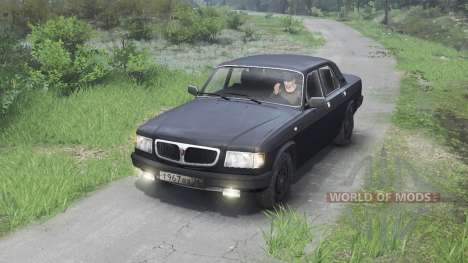 GAZ-3110 Volga [black][03.03.16] for Spin Tires