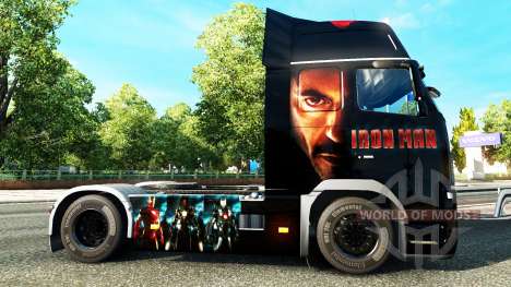 Ironman skin for Volvo truck for Euro Truck Simulator 2