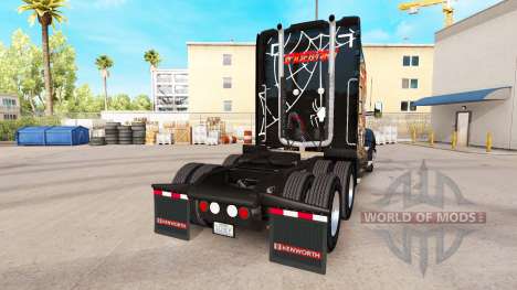 Spiderman skin for Kenworth tractor for American Truck Simulator