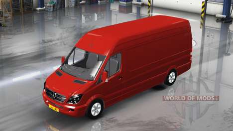 Mercedes-Benz Sprinter LWB v1.1 for American Truck Simulator
