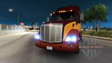 Xenon headlights for American Truck Simulator