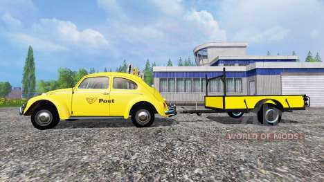 Volkswagen Beetle 1966 [Post Edition] v2.0 for Farming Simulator 2015