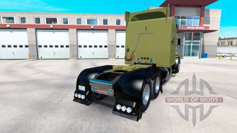 USA Army skin for Peterbilt 389 truck for American Truck Simulator