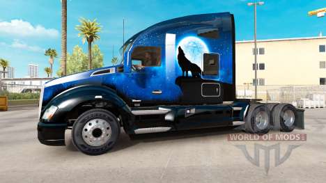 Wolf skin for the Kenworth tractor for American Truck Simulator
