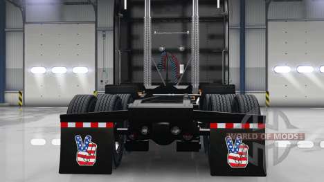 Set HD mud flaps for American Truck Simulator
