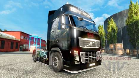 Zombie skin for the Volvo for Euro Truck Simulator 2