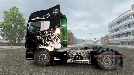 The Jack Daniels Birthday skin for Scania truck for Euro Truck Simulator 2