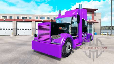 Racing skin for the truck Peterbilt 389 for American Truck Simulator