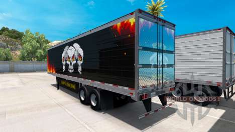 Refrigerated semi-trailer Trucking Reaper for American Truck Simulator