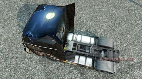 Zombie skin for the Volvo for Euro Truck Simulator 2