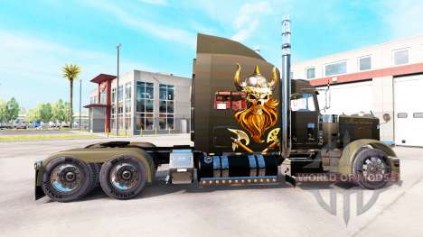 Skin Viking for truck Peterbilt 389 for American Truck Simulator