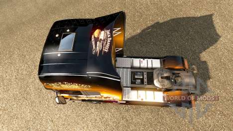 Jack Daniels skin for Scania truck for Euro Truck Simulator 2
