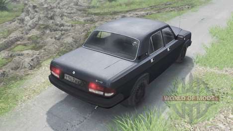GAZ-3110 Volga [black][03.03.16] for Spin Tires