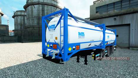 Semitrailer tank Nijman Zeetank v2.0 for Euro Truck Simulator 2
