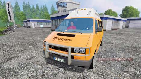 Volkswagen Transporter T4 Husqvarna Service for Farming Simulator 2015