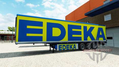 The semi-trailer EDEKA for Euro Truck Simulator 2