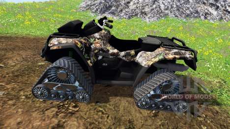 Can-Am Outlander 1000 XT [quadtrac camo] for Farming Simulator 2015