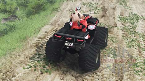 Can-Am Outlander 1000 XT [03.03.16] for Spin Tires