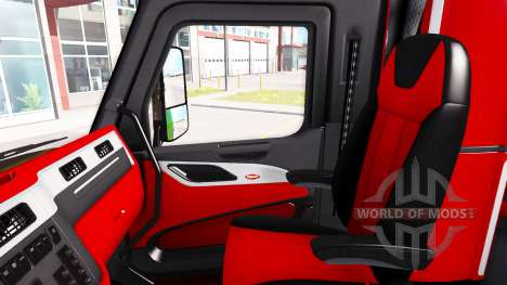 Color of Peterbilt 579 interior in the style of  for American Truck Simulator