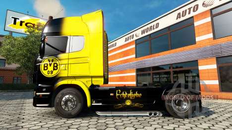 BvB skin for the Scania truck for Euro Truck Simulator 2