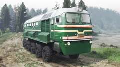 Diesel Locomotive M62 [03.03.16] for Spin Tires