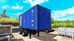 The semi-trailer container for American Truck Simulator