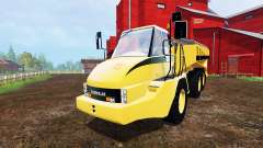 Caterpillar 725A [manure spreader] v2.0 for Farming Simulator 2015