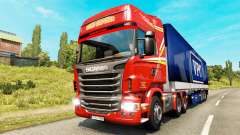 Coloring pages for freight traffic for Euro Truck Simulator 2