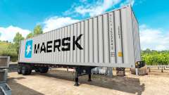 Semitrailer container v0.1 for American Truck Simulator