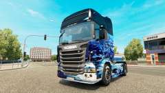 Earth skin for Scania truck for Euro Truck Simulator 2