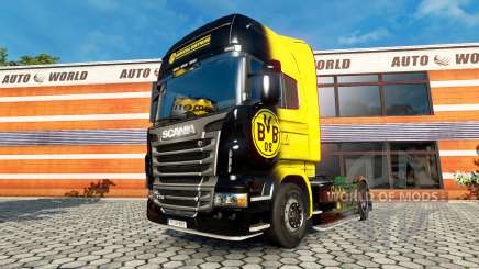BvB skin for the Scania truck for Euro Truck Simulator 2