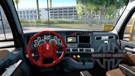 New colors interior Kenworth T680 for American Truck Simulator