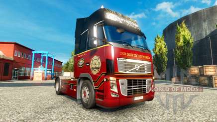 The Orlando Fire Department skins for Volvo truck for Euro Truck Simulator 2