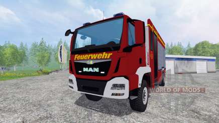 MAN TGM 14.250 Firetruck [blaulicht] for Farming Simulator 2015