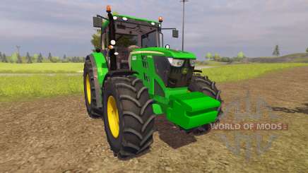 John Deere 6210R v2.0 for Farming Simulator 2013