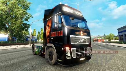 Ironman skin for Volvo truck for Euro Truck Simulator 2