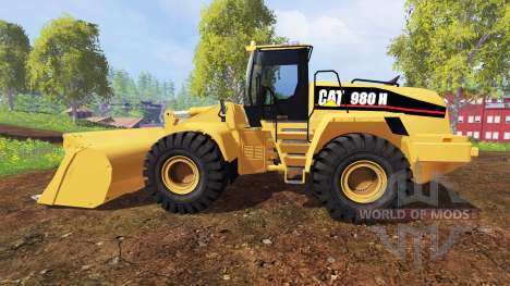 Caterpillar 980H for Farming Simulator 2015