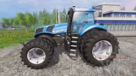 New Holland T8.435 v4.0.3 for Farming Simulator 2015