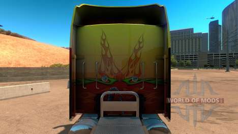 Kenworth W900 Sunny paintjob for American Truck Simulator