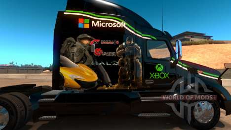 Xbox skin for Peterbilt 579 for American Truck Simulator