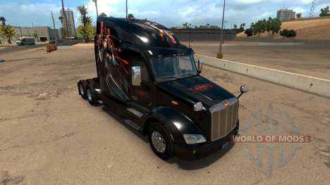 Peterbilt 579 Bayonetta skin for American Truck Simulator