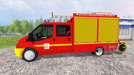 Ford Transit [sapeurs pompiers] for Farming Simulator 2015