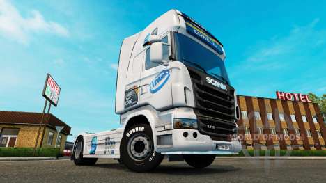 Intel skin for Scania truck for Euro Truck Simulator 2