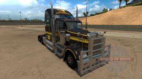 Five Star Transportations skin for Kenworth W900 for American Truck Simulator