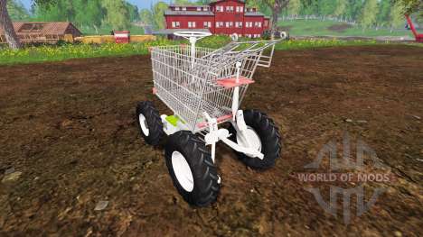 Manual grocery cart for Farming Simulator 2015