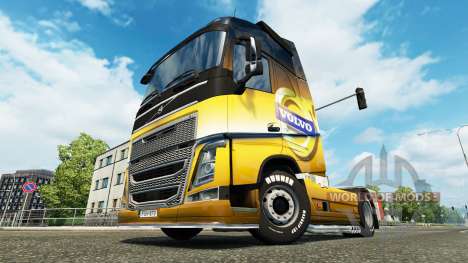 The Volvo Special 2012 skin for Volvo truck for Euro Truck Simulator 2