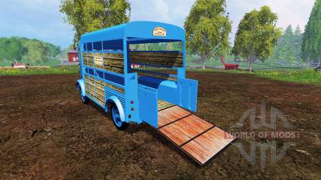 Citroen Type H v2.6 for Farming Simulator 2015