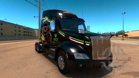 Xbox skin for Peterbilt 579 for American Truck Simulator