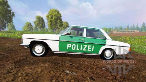 Mercedes-Benz 200D (W115) 1973 Police for Farming Simulator 2015